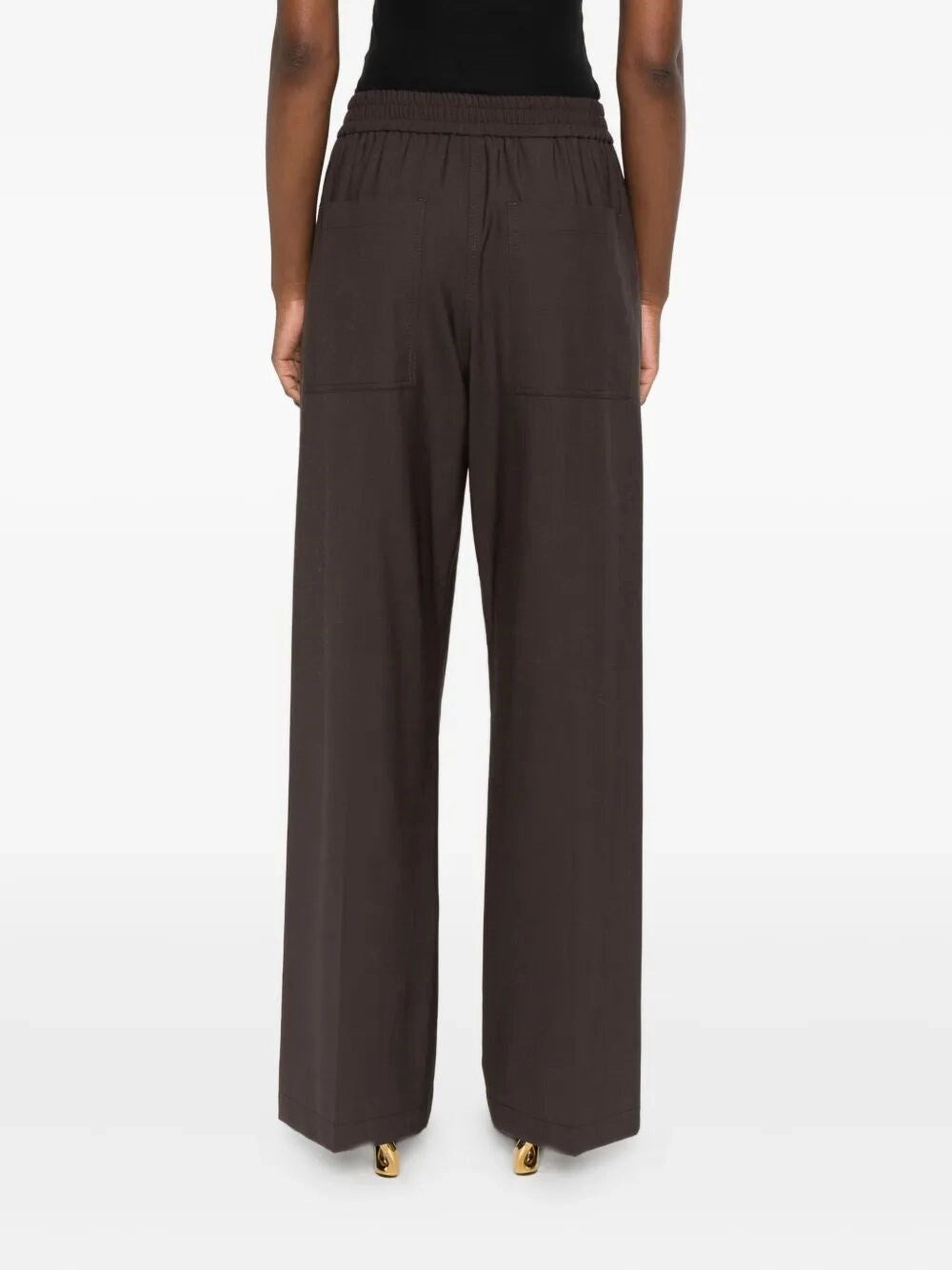Brunello Cucinelli Women Loose Track Pants