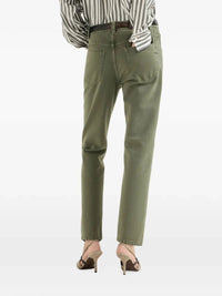 Brunello Cucinelli Women Straight Pants With Shiny Bartack