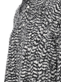 Bottega Veneta Women Viscose Shirt With Fil Coupé Feathers