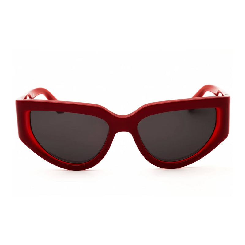 Off-White Off-White Sunglasses Cat Eye Full Rim, Burgundy Frame and Grey Lens SEWARD1162807