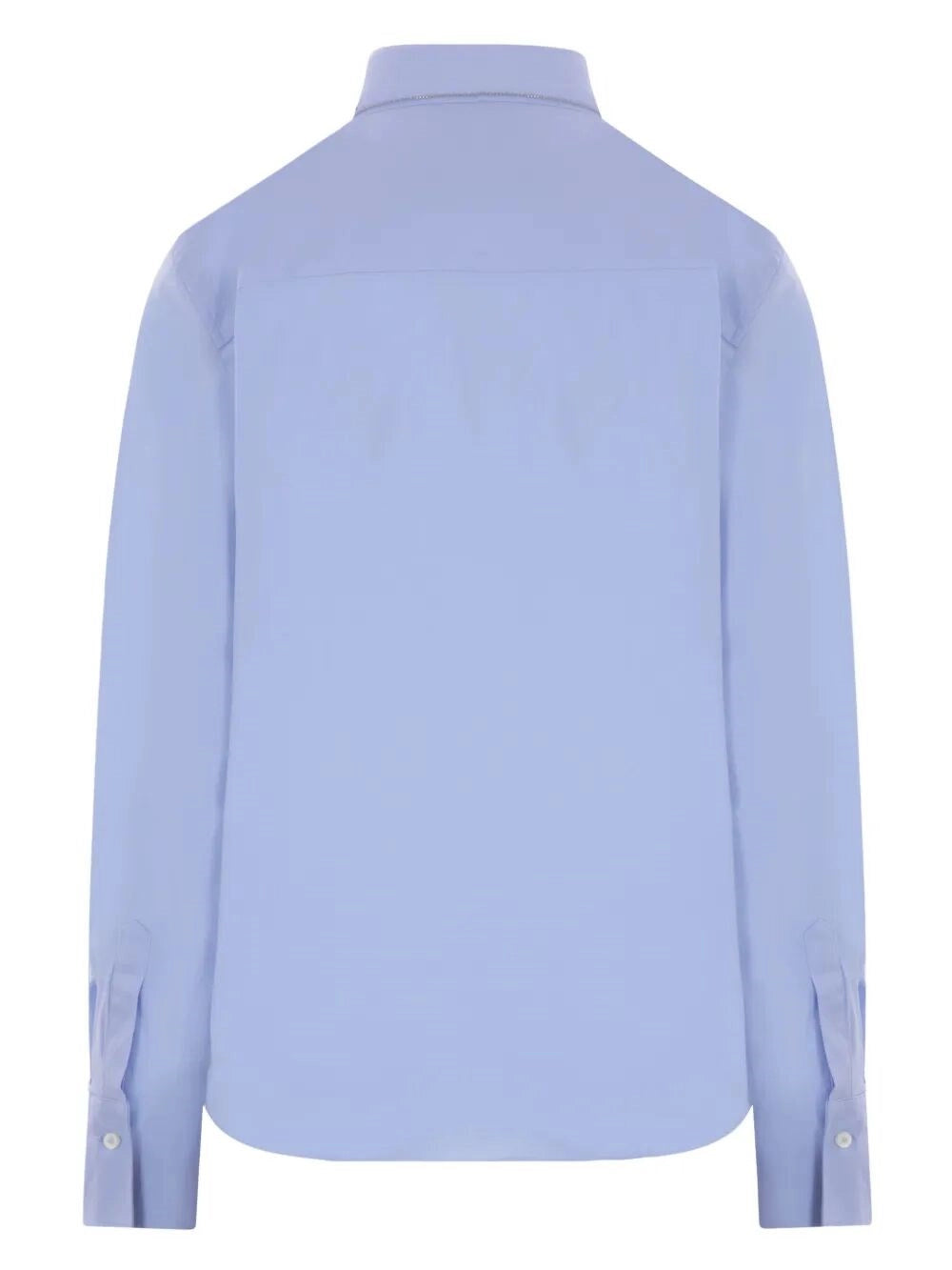 Brunello cucinelli Brunello Cucinelli Women Stretch Poplin Shirt With Monili
