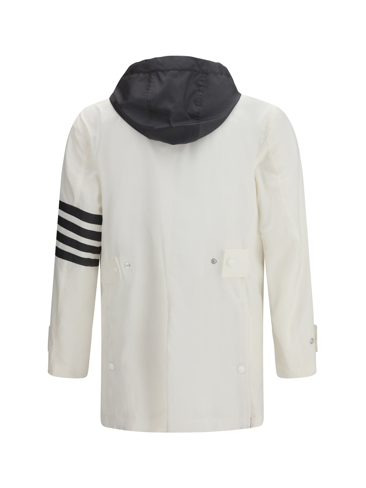 THOM BROWNE Thom Browne Men Unconstructed Hooded Bal Collar