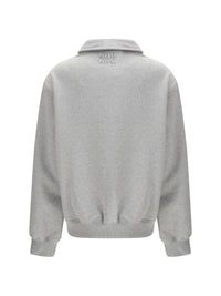 MIU MIU Miu Miu Women Sweatshirt With Oblique Zip Closure