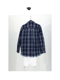 DIOR HOMME Dior Homme Men Shirt Check Con Fondo Sfrangiato