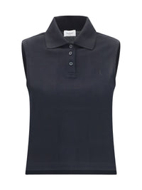 SAINT LAURENT Saint Laurent Women Cassandre Piqué Polo