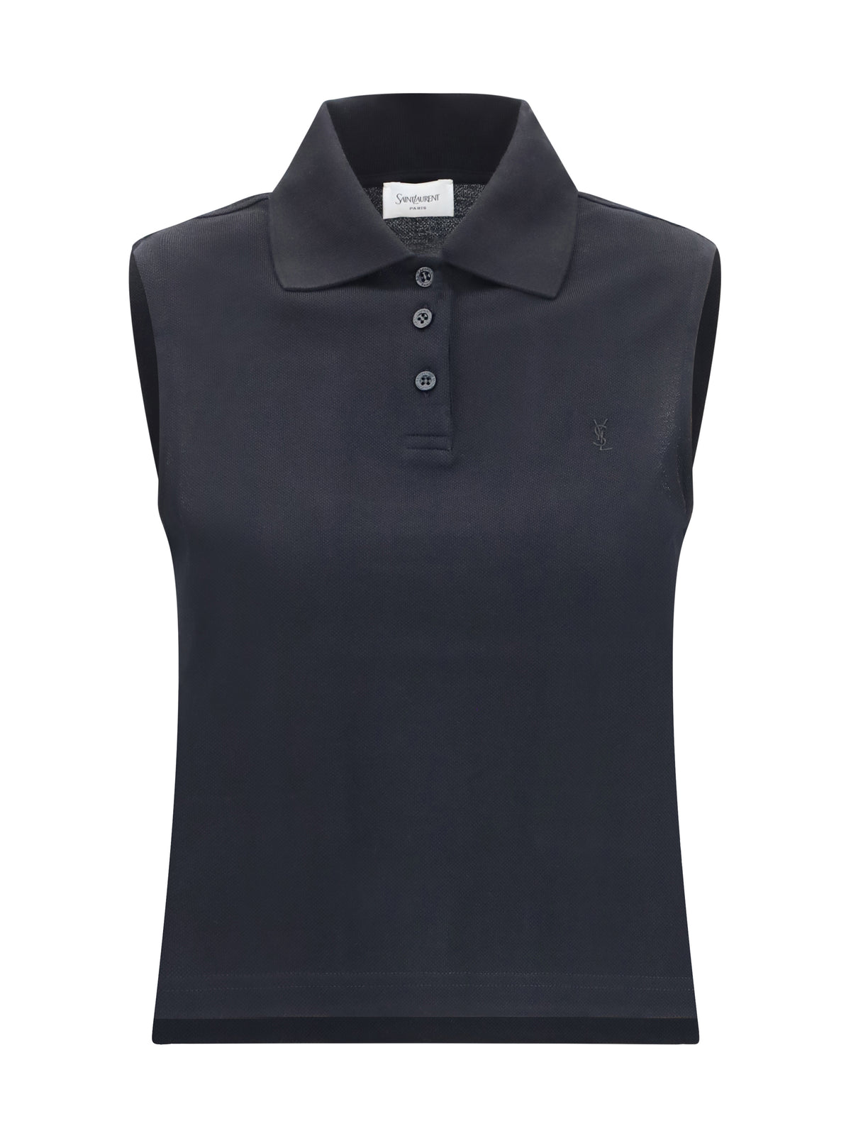 SAINT LAURENT Saint Laurent Women Cassandre Piqué Polo