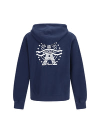 KENZO Kenzo Men Kenzo Eiffel Tower Design Cotton Hoodie