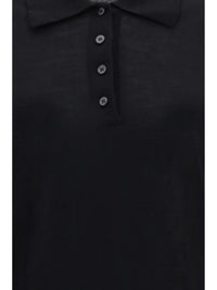 GOLDEN GOOSE Golden Goose Women Long Sleeve Merino Wool Polo