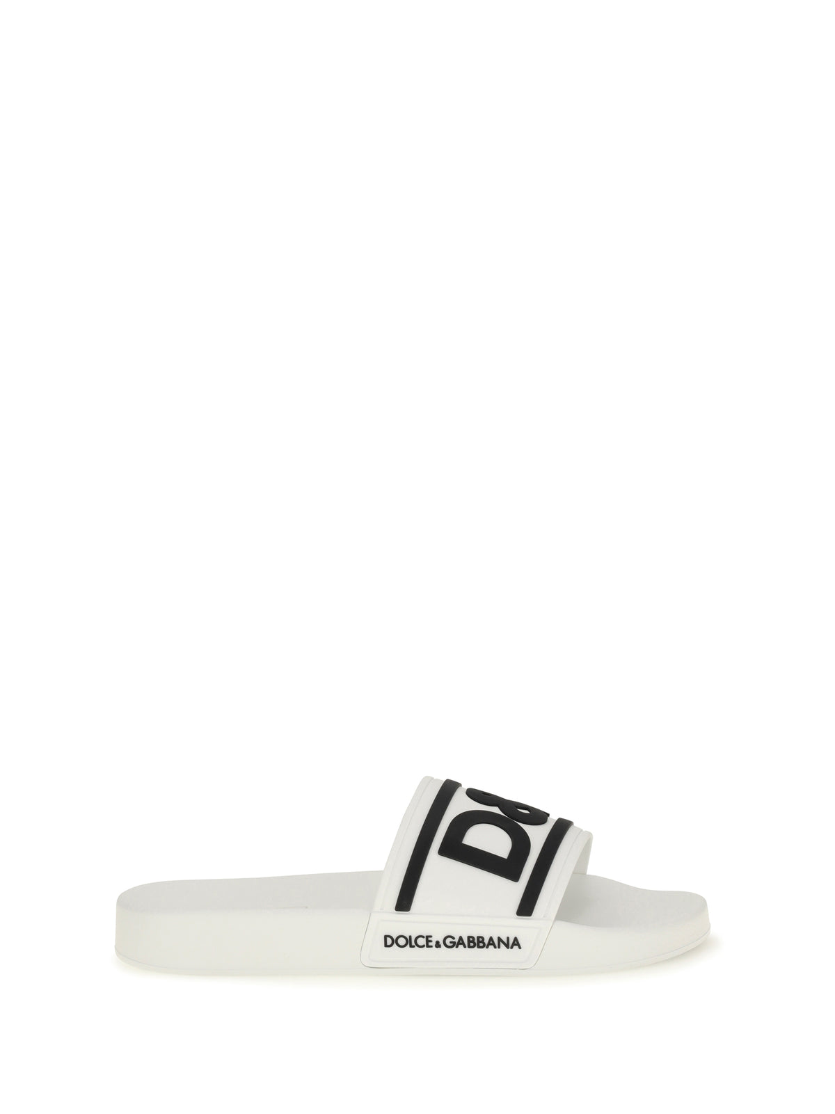 Dolce & Gabbana Men Logo Slide Sandals