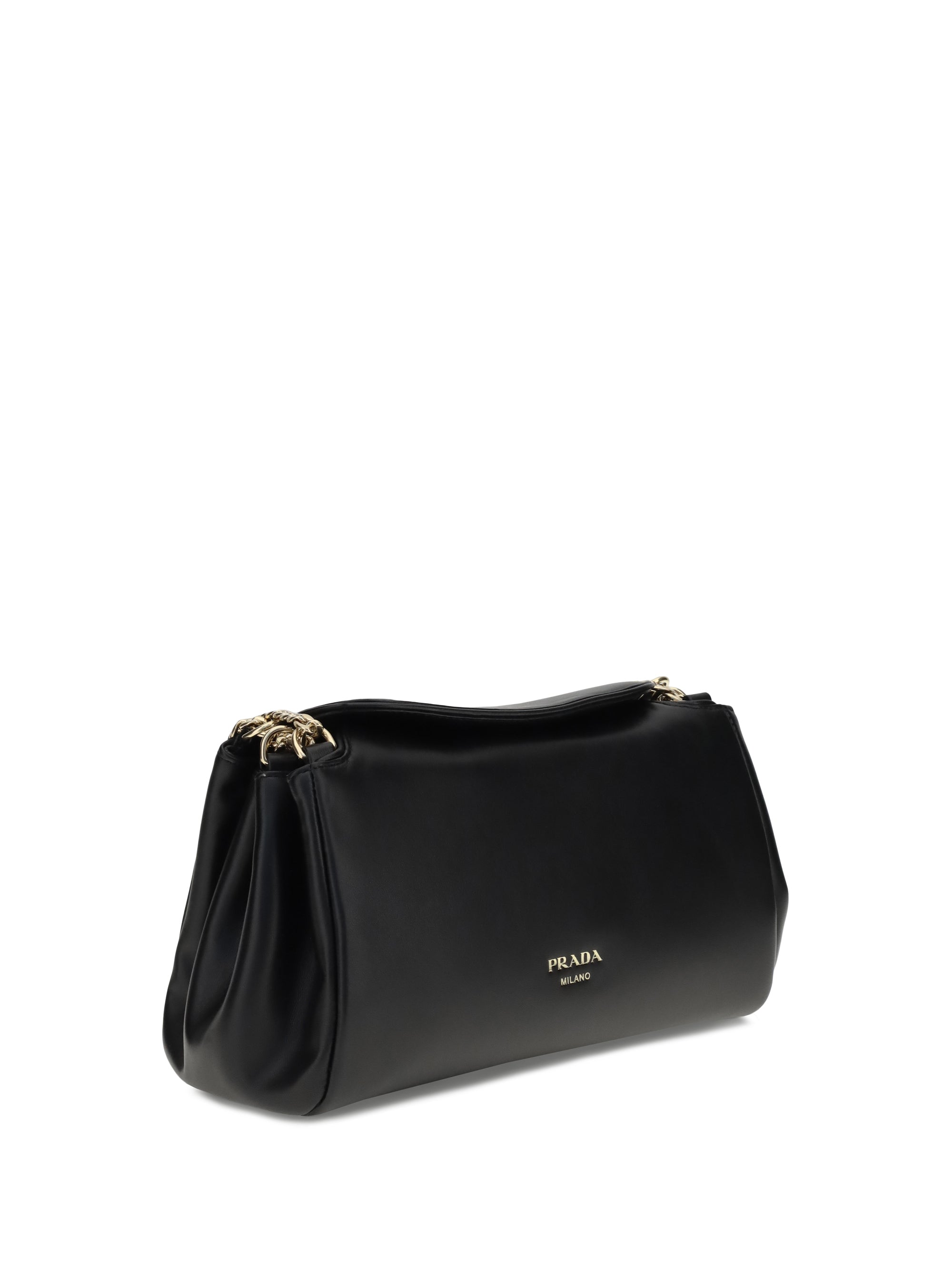 Prada Women Leather Shoulder Bag