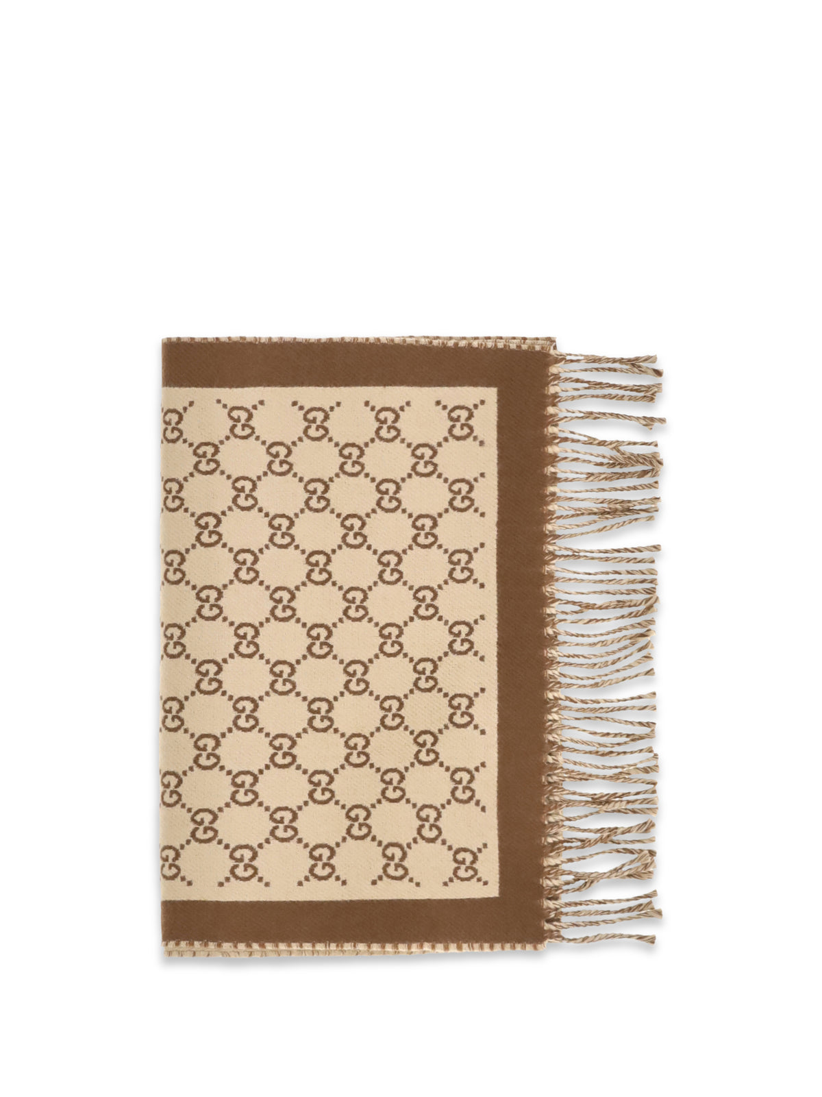 GUCCI Gucci Women Gg All-Over Wool Scarf