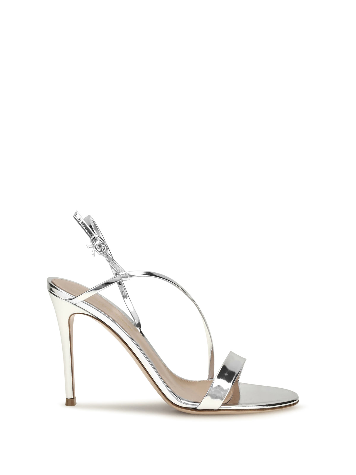GIANVITO ROSSI Gianvito Rossi Women Manhattan Metallic-Effect Leather Sandals