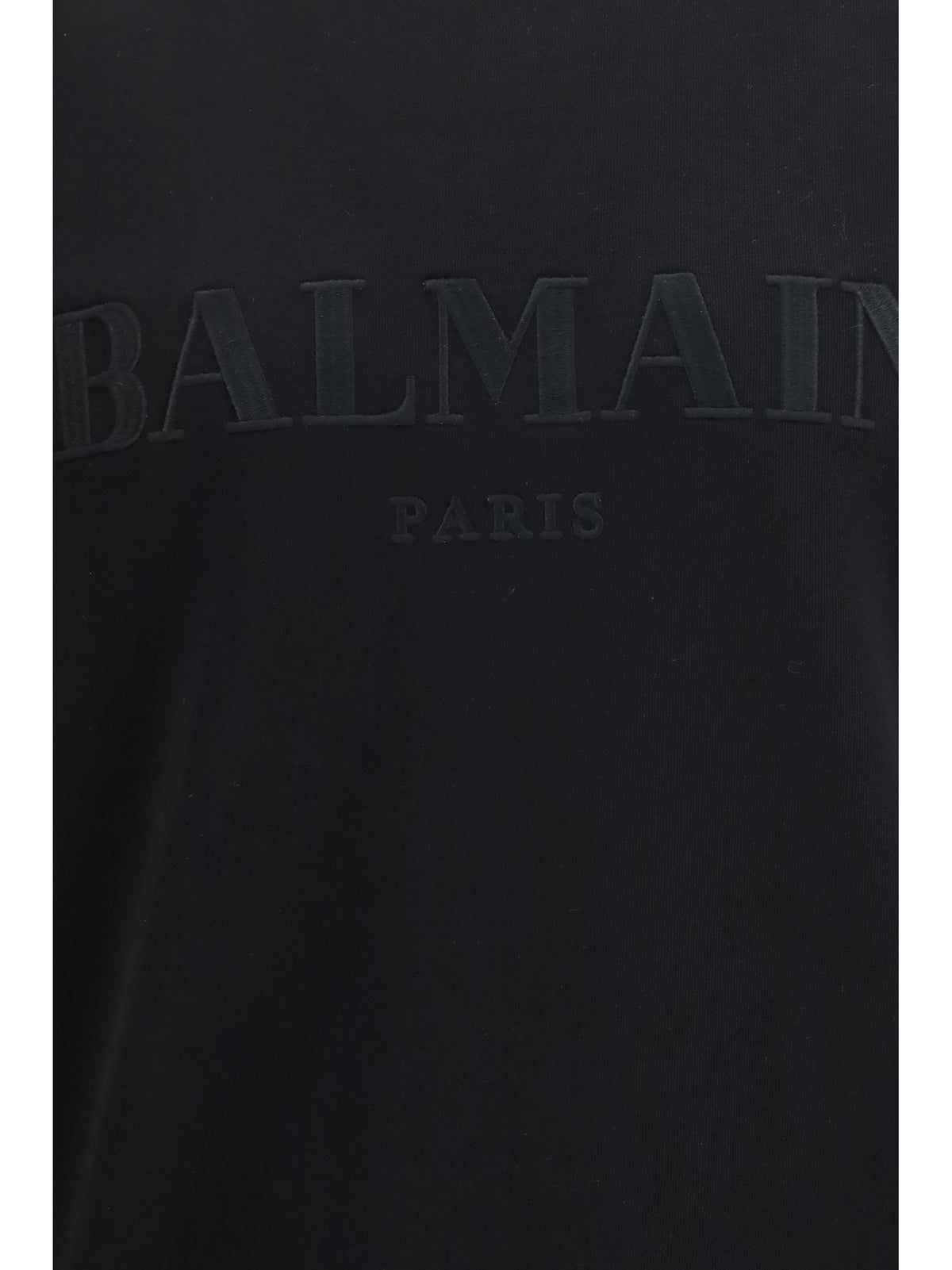 Balmain Men Vintage Embroidered Logo Sweatshirt