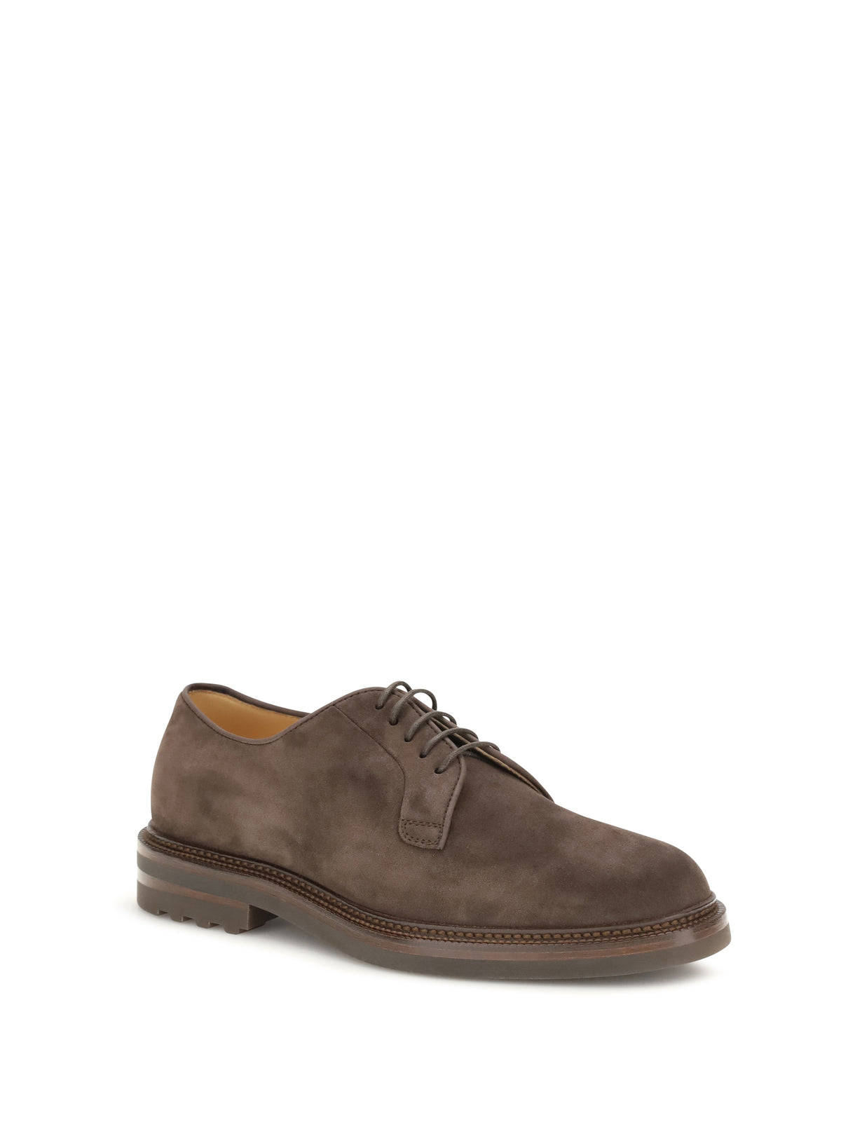 BRUNELLO CUCINELLI Brunello Cucinelli Men Suede Lace-Up Shoes