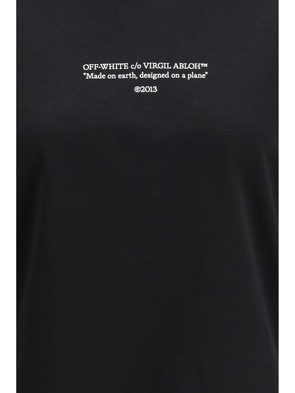 OFF-WHITE Off-White Women Made On Earth, Designed On A Plane T-Shirt