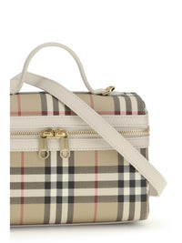 Burberry Women Vanity Check Small Handbag