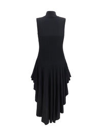 Alaïa Women 3D Sculpted Knit Pointed Dress