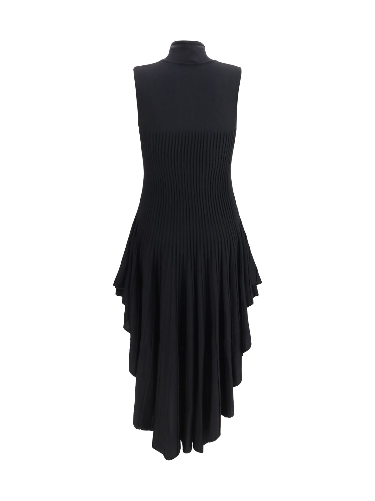 Alaïa Women 3D Sculpted Knit Pointed Dress