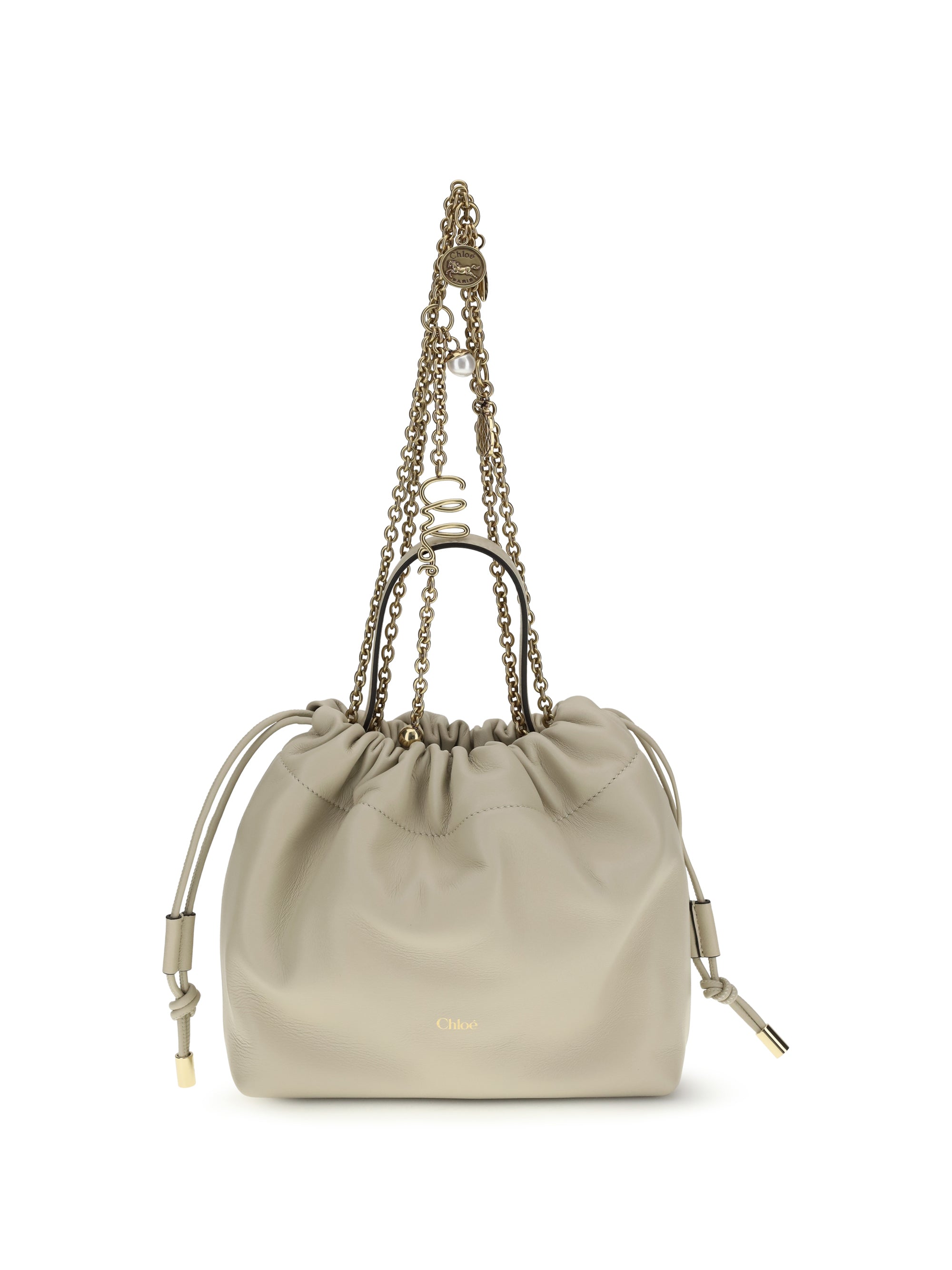 CHLOÉ Chloé Women Icons Leather Chain Shoulder Bag