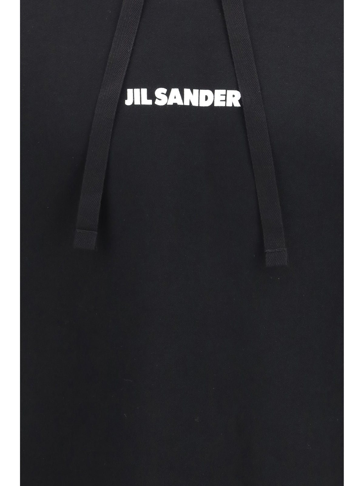JIL SANDER Jil Sander Men Cotton Logo-Detail Hoodie