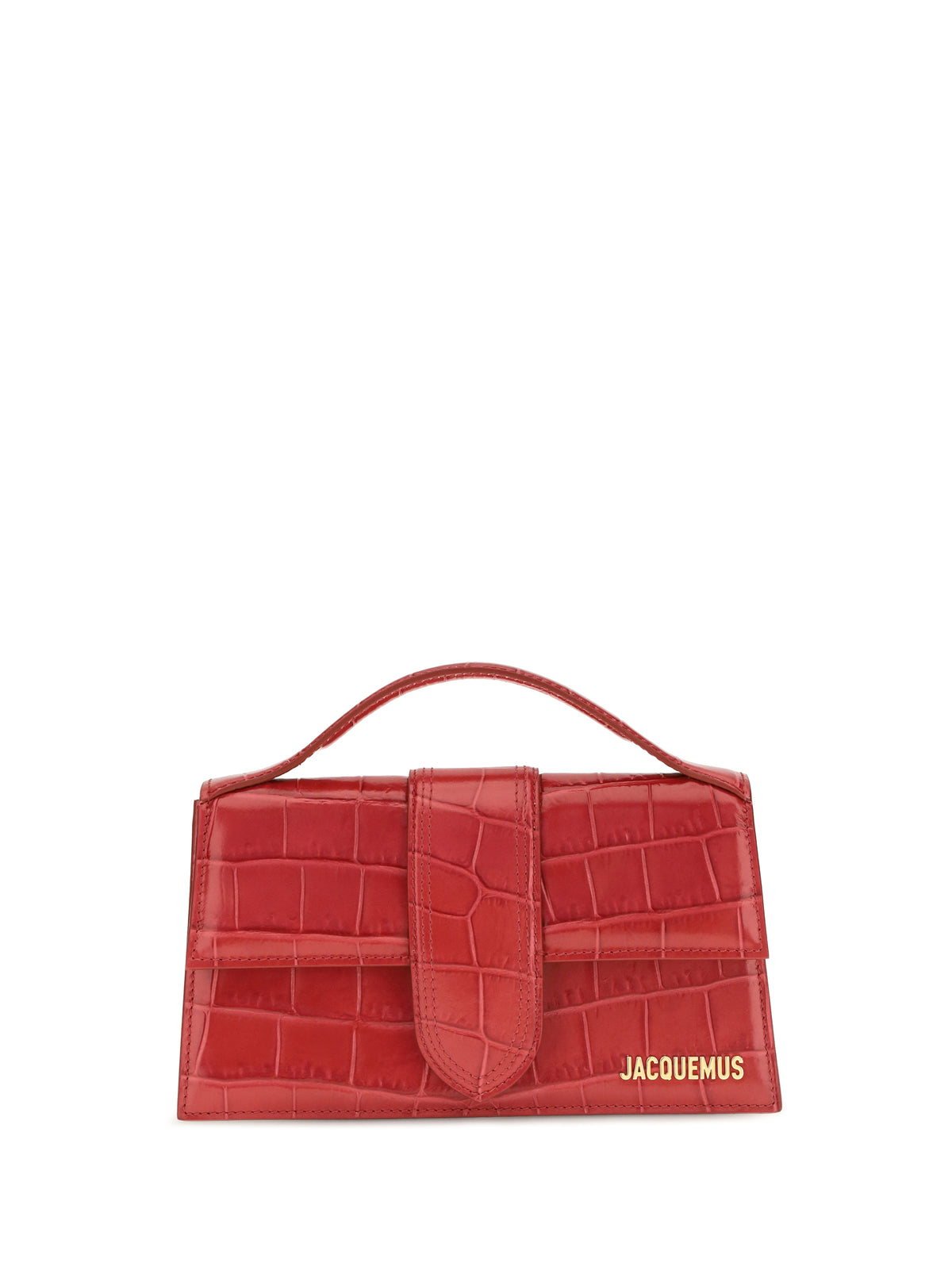 Jacquemus Women Le Grand Bambino Leather Top Handle Bag