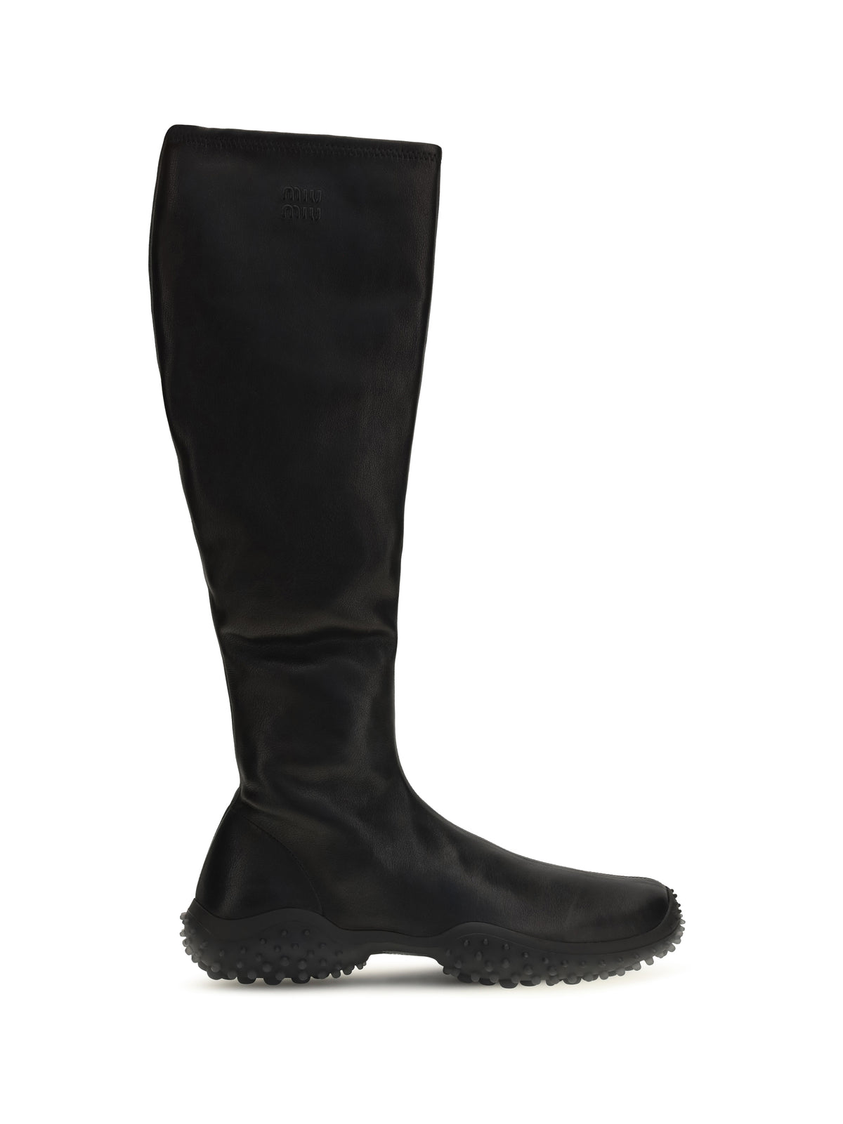 Miu Miu Women Stretch Nappa Tall Boots
