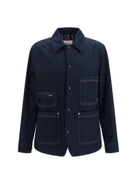 Moncler Men Haderu Denim Shirt Jacket