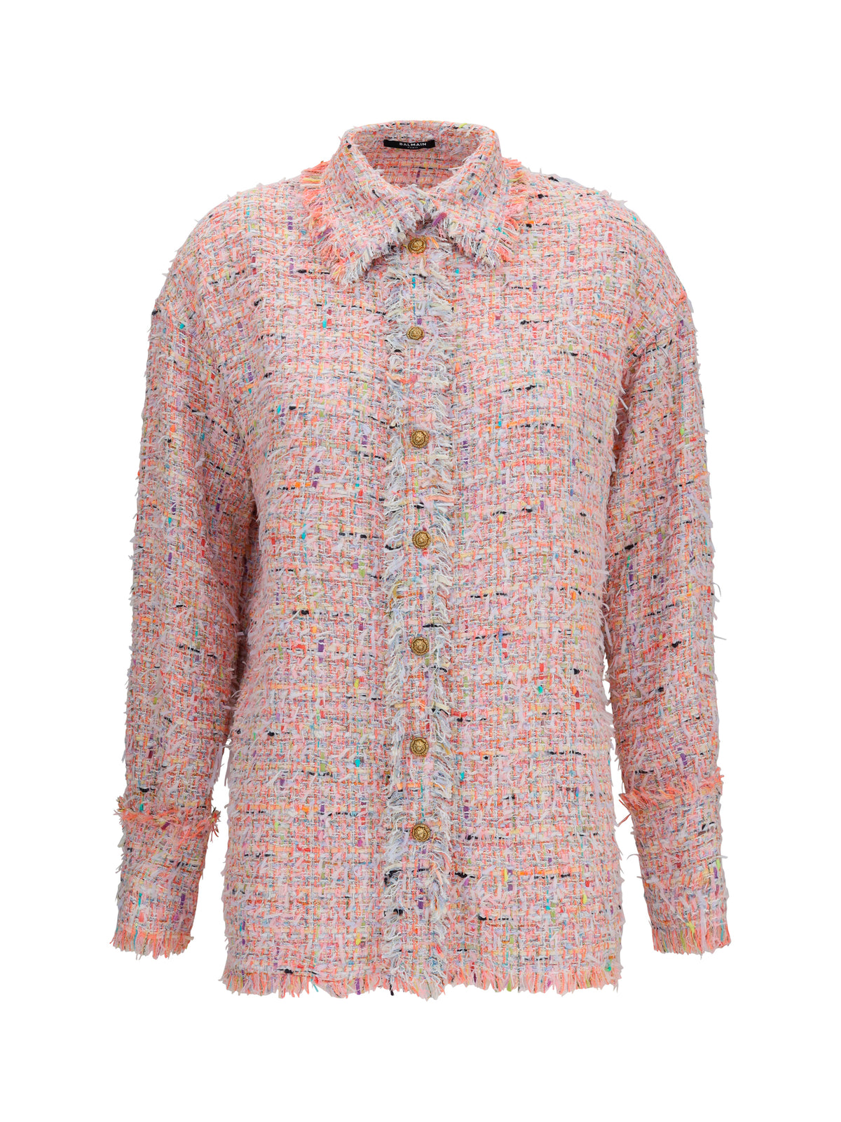 Balmain Women Tweed Shirt