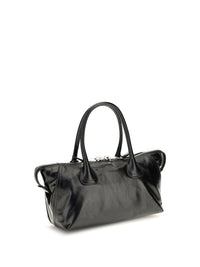 Miu Miu Women Glossy Leather Handbag