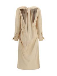 ACNE STUDIOS Acne Studios Women Draped Backless Midi Dress