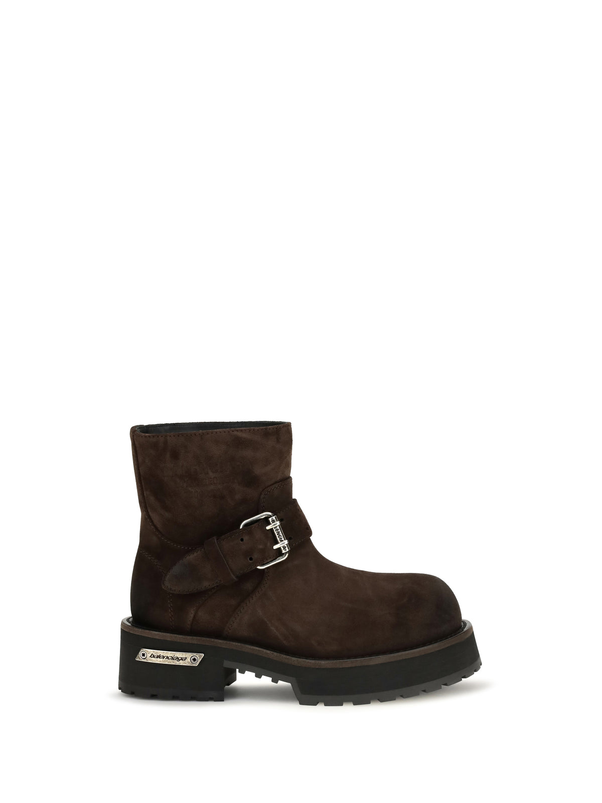 BALENCIAGA Balenciaga Women Venom Mini Waxed Suede Calf Leather Ankle Boots