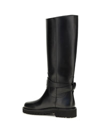 Valentino Garavani Women Vlogo Signature Calfskin High Boots