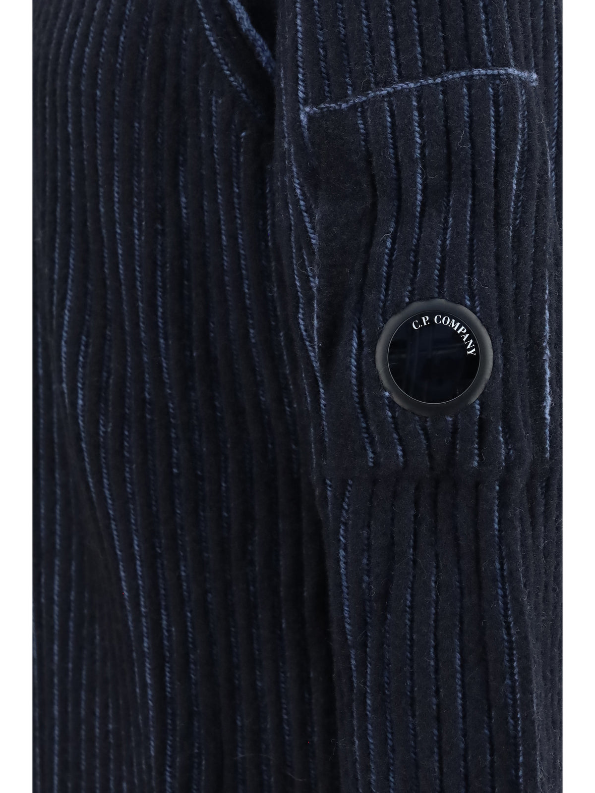 C.P. Company Men Ribbed Wool-Blend Cardigan