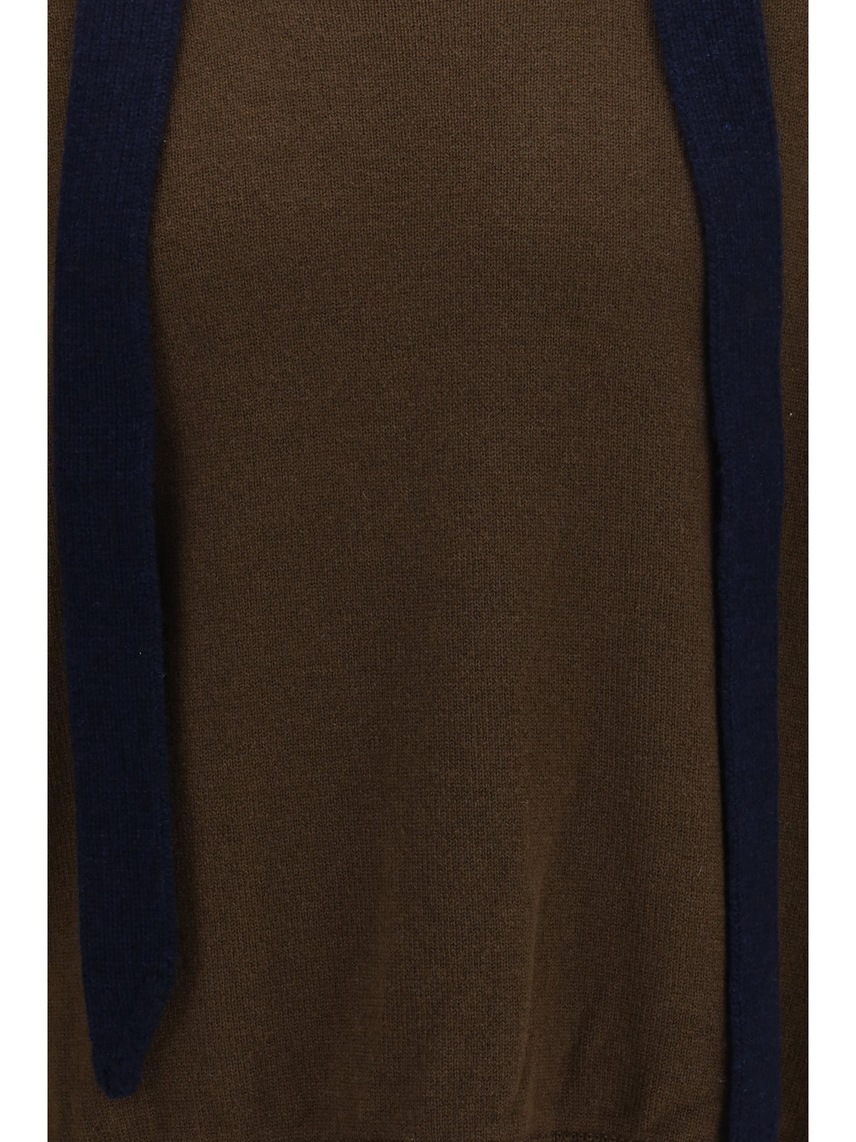 Sacai Men Wool Knit Cardigan With Integrated Scarf