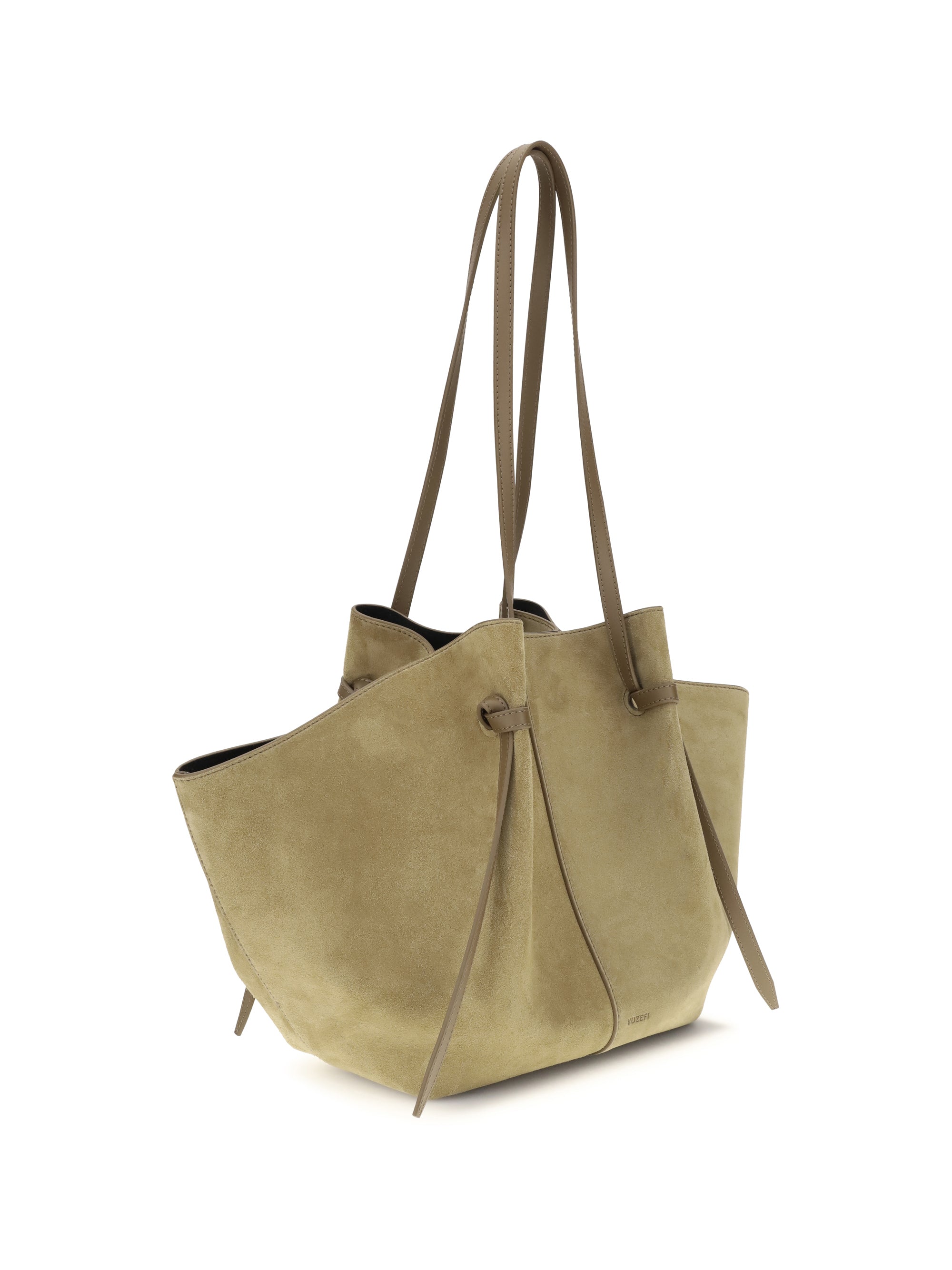 YUZEFI Yuzefi Women Suede Leather Shoulder Bag