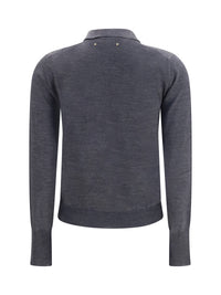 GOLDEN GOOSE Golden Goose Women Long Sleeve Merino Wool Polo