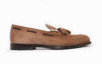 BRUNELLO CUCINELLI MENS LOAFERS IN BROWN WITH TASSLES