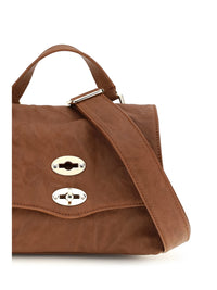 Zanellato Women Postina Officina Suede Top Handle Bag