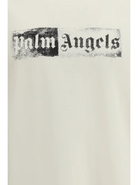 Palm Angels Men Stamp T-Shirt With Logo