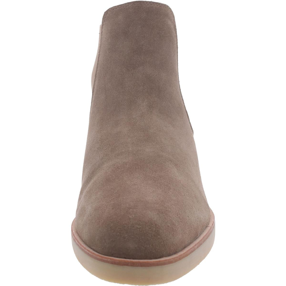 Wilshire-S Mens Suede Faux Fur Lined Chelsea Boots