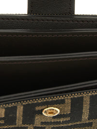 FENDI Fendi Women Ff Jacquard Cardholder