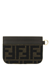 FENDI Fendi Women Ff Jacquard Cardholder