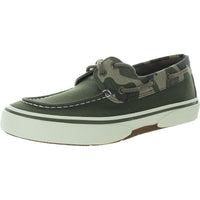 Halyard 2-Eye Mens Camouflage Canvas Boat Shoes Camo