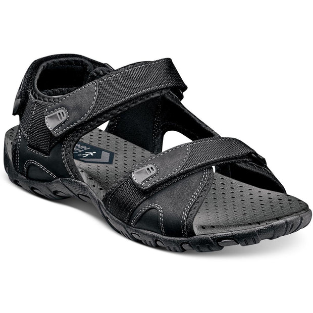 Rio Bravo Mens Casual Ankle Strap Footbed Sandals