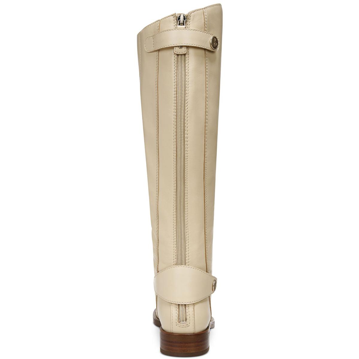 Mikala Womens Leather Riding Knee-High Boots10
