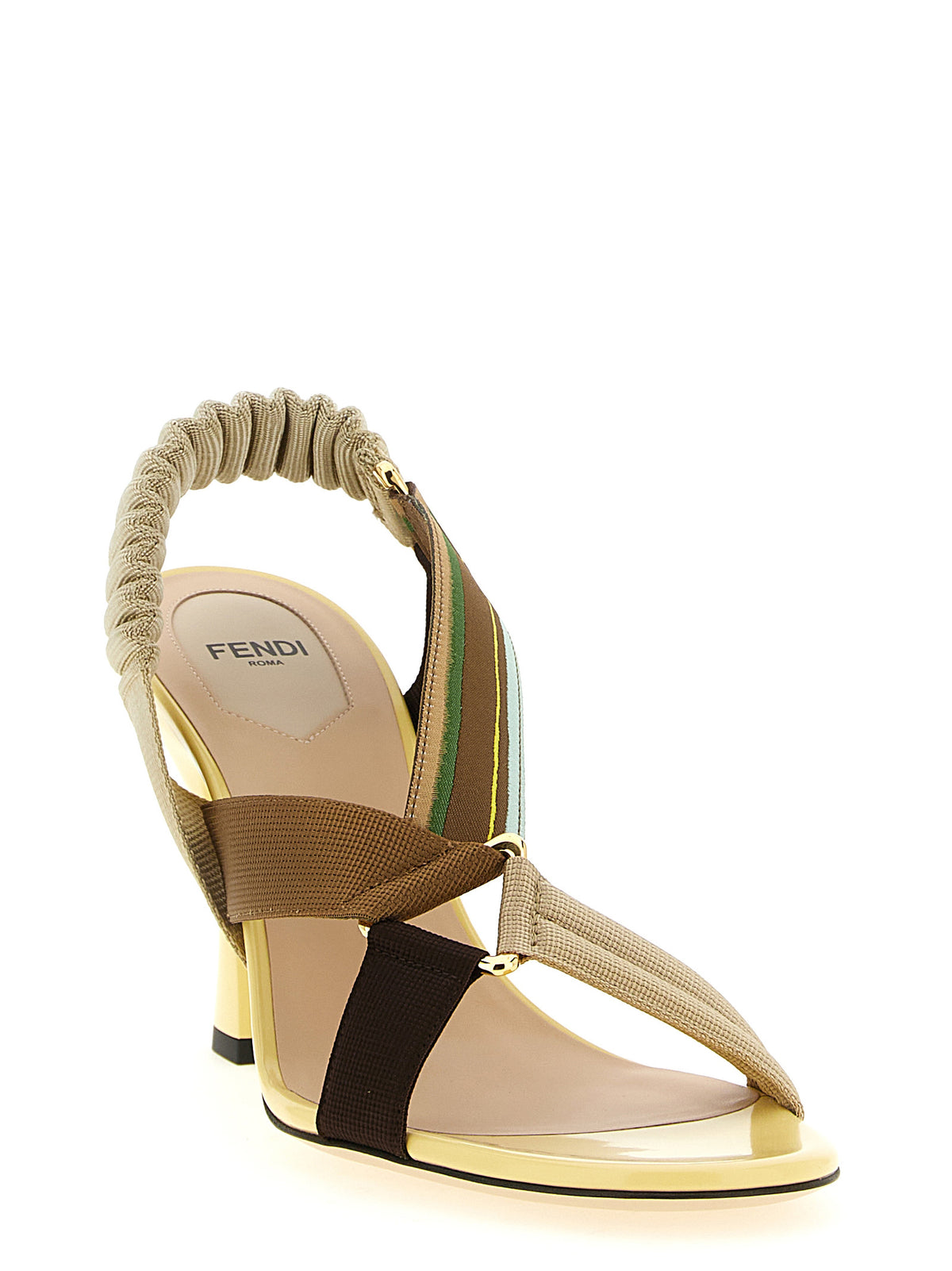 FENDI Fendi Women 'Colibrì' Sandals With Cable Ties