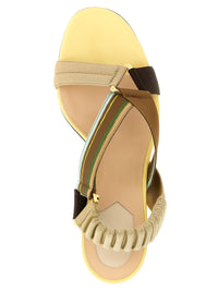 FENDI Fendi Women 'Colibrì' Sandals With Cable Ties