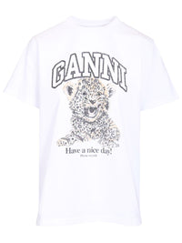 Ganni Women T-Shirt With Print