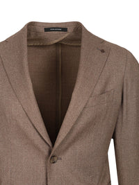 Tagliatore Men Wool And Silk Suit