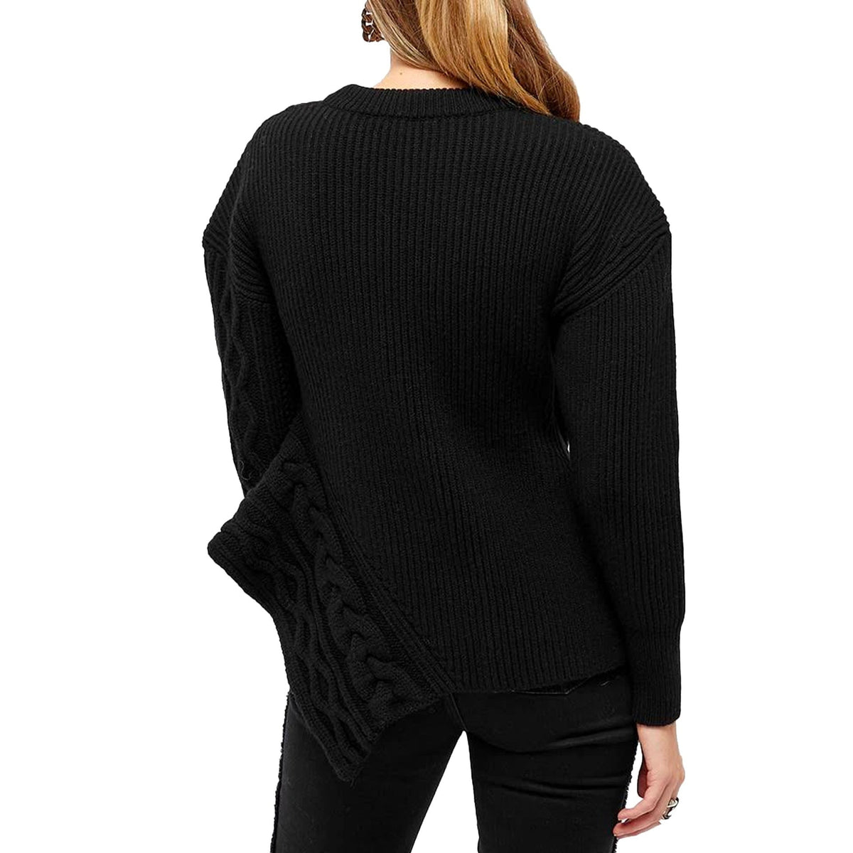 Alexander McQueen Alexander Mcqueen Asymmetric Wool Jumper Women
